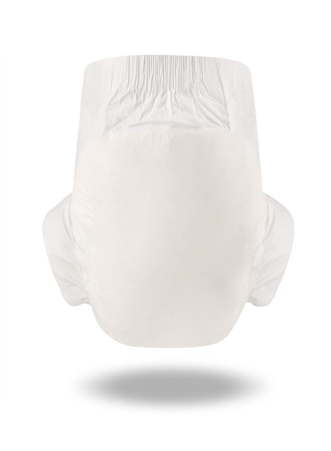 CutiePlusU Disposable Adult Diaper Heavy Absorption Dry Surface Adult Diapers All Night- White 10 Pieces (Medium 28"-38") - Image 4